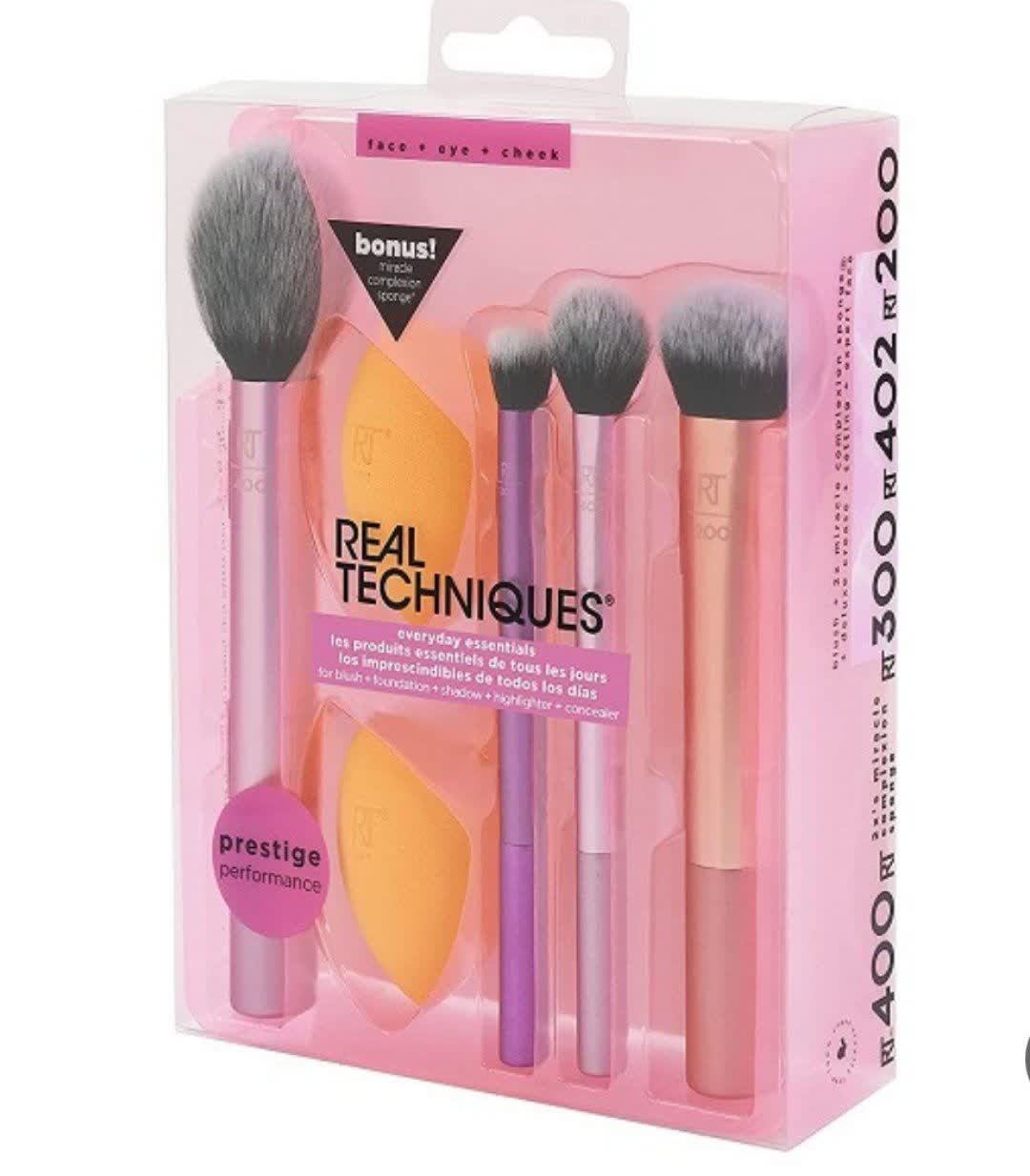 set bores arayesh techniques 2 ست برس آرایشی ریل تکنیکس prestige - تصویر 1